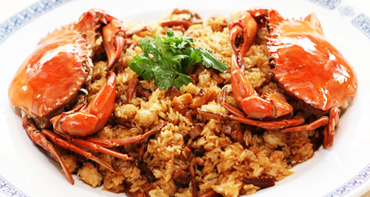 Best local food in Phu Quoc island - Spidercrab Fried Rice 