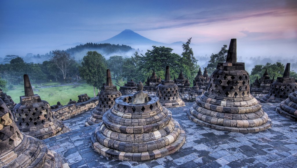 The Unique Beauty Of Borobudur Temple