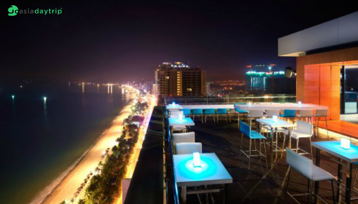 You can feel the nightlife of Nha Trang or just see the beauty of beach