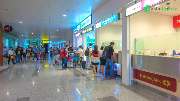 ATM area in international terminal