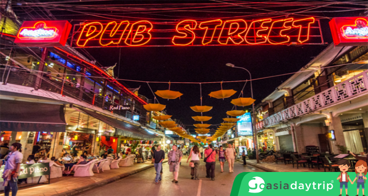 Pub Street - Nightlife escape in Siem Reap
