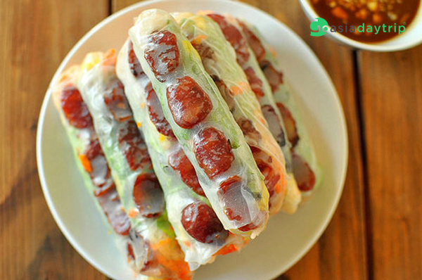 Vietnamese Jicama roll