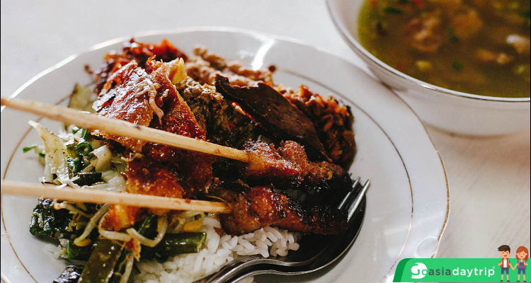 Babi guling is a classic Bali pork dish