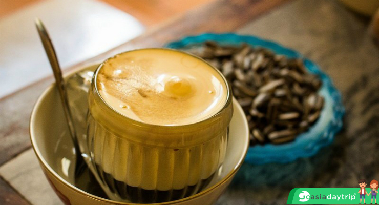 This is the unique Southeast Asia coffee that you just can find in Vietnam (most famous in Hanoi)