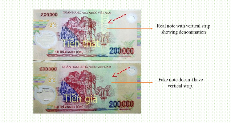 detecting fake vietnam dong polymer - what currency is used in vietnam