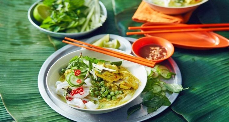 Nom banh chok - Top 5 dishes in Cambodia 
